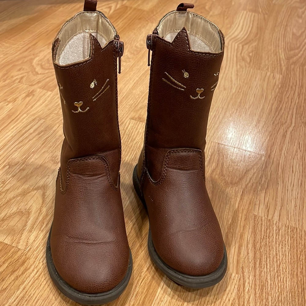 Carters cat toddler boots